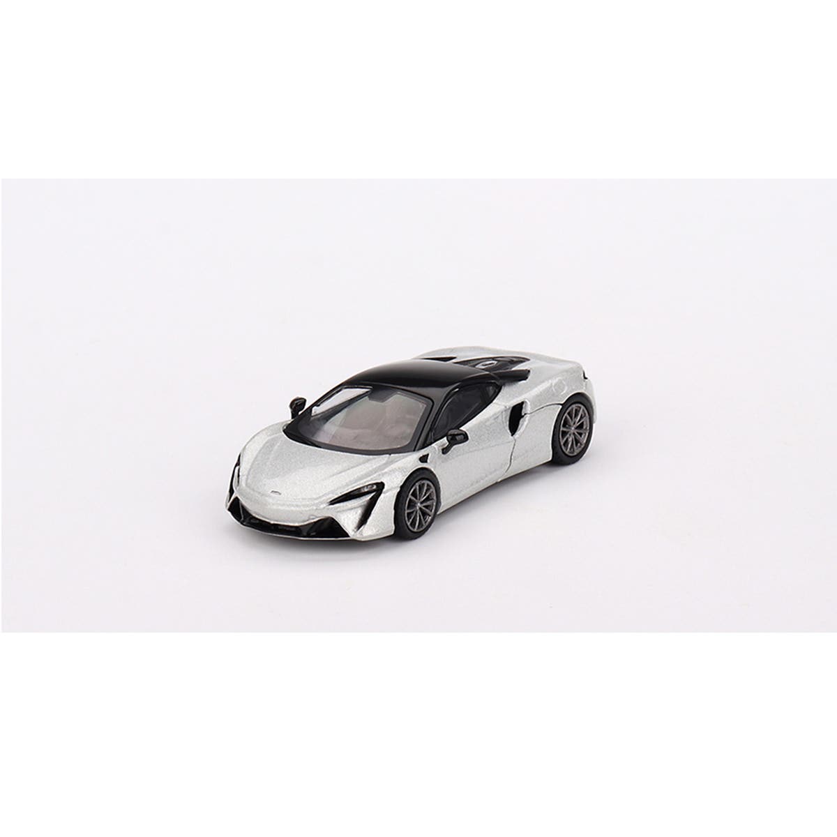 McLaren Artura  Ice Silver  - 1:64 Scale Diecast Model Car