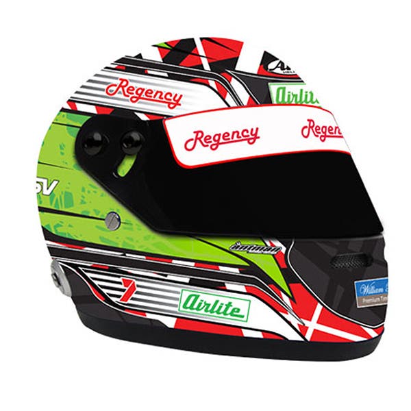 Airlite Helmet - 2014 Supercars Season - #22 James Courtney 'Regency' - 1:2 Model Helmet