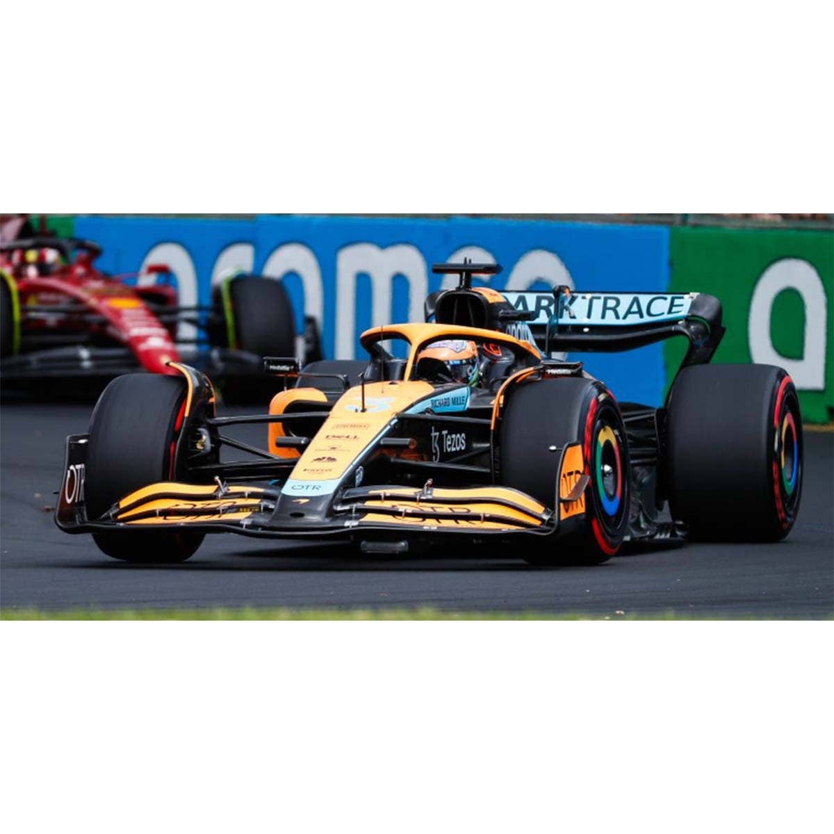 McLaren MCL36 No.3 McLaren F1 Team - Australian GP 2022 - Daniel Ricciardo - 1:43 Scale Resin Model Car