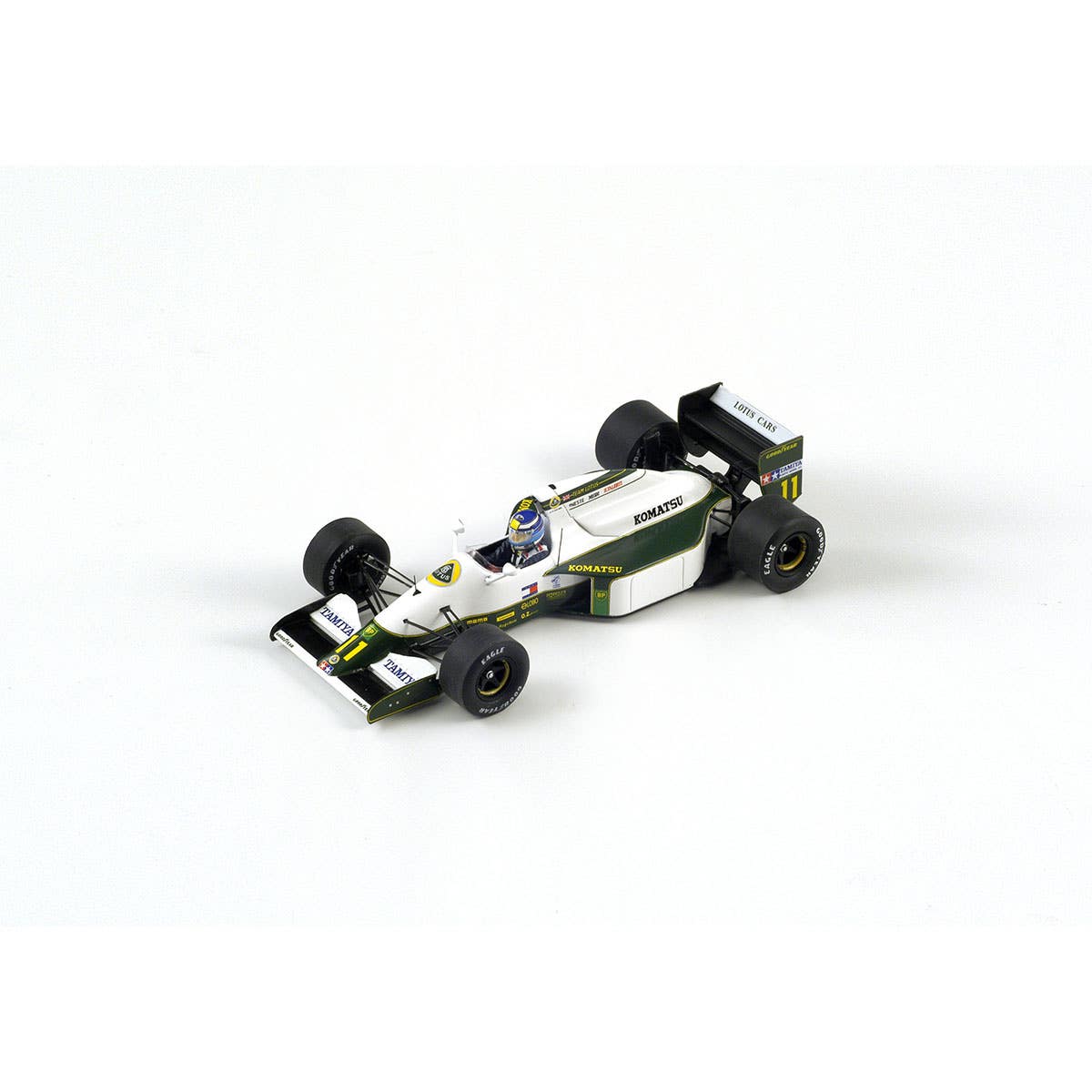 Lotus 102B No.11 Monaco GP 1991 - Mika Häkkinen - With Acrylic Cover - 1:18 Scale Resin Model Car