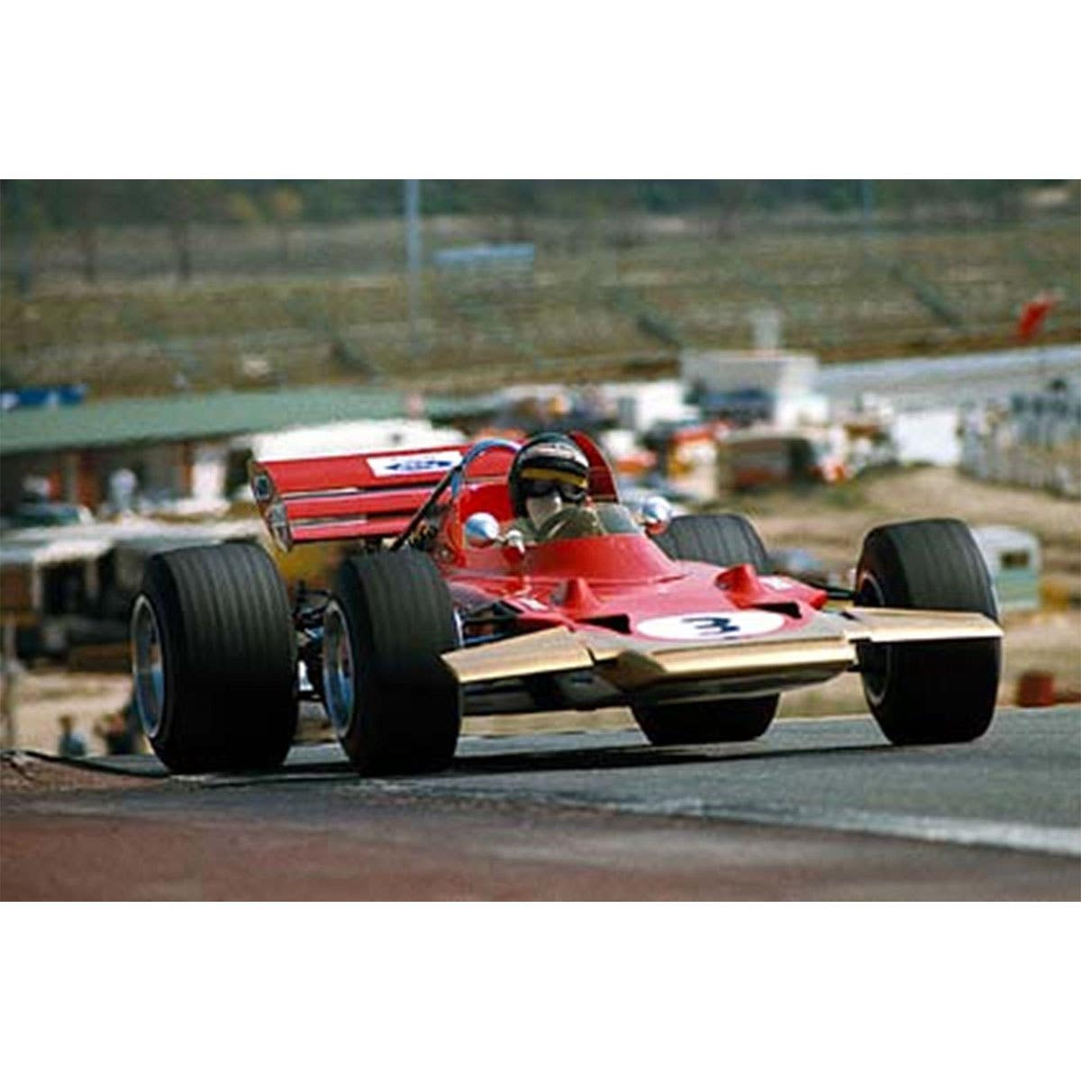 Lotus 49C No.3 Winner Monaco GP 1970 - Jochen Rindt - With Acrylic Cover - 1:18 Scale Resin Model Car