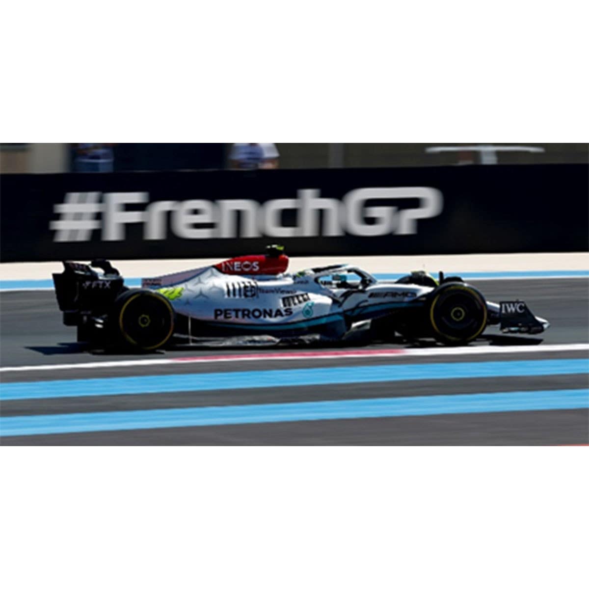 Mercedes-AMG Petronas F1 W13 E Performance No.44 Mercedes-AMG Petronas F1 Team - 2nd French GP 2022 - Lewis Hamilton.  300th GP - 1:43 Scale Resin Model Car