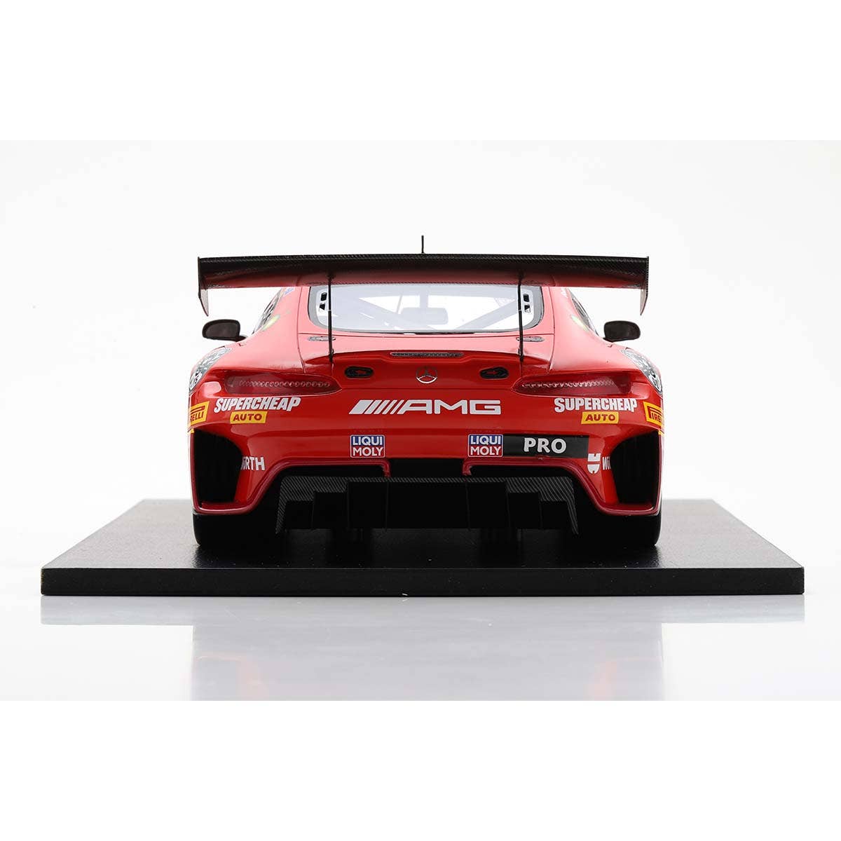 Mercedes-AMG GT3 No.888 Supercheap Auto Racing - 5th Bathurst 12H 2023 - S. van Gisbergen - B. Feeney - M. Gotz - 1:43 Scale Resin Model Car