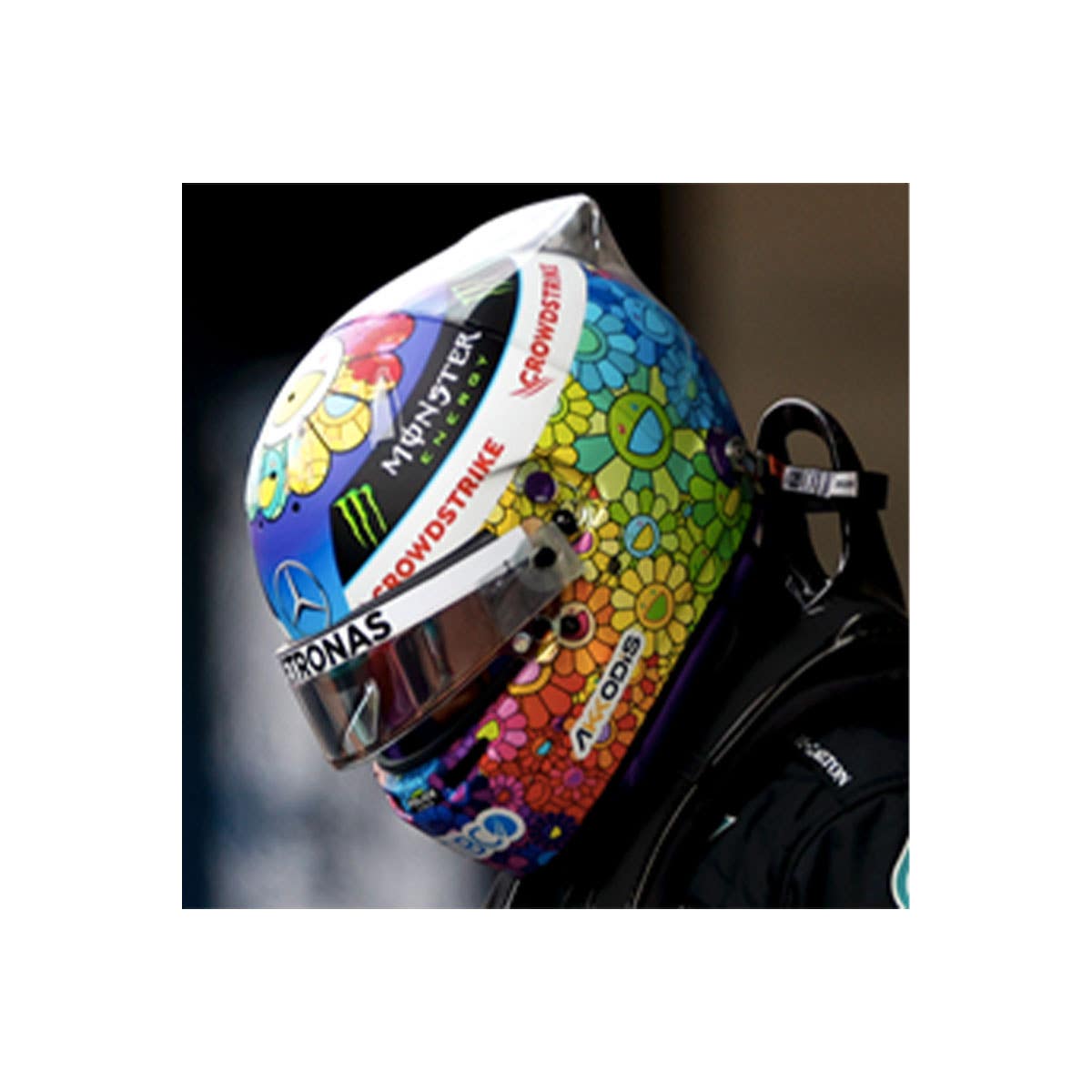Mercedes-AMG - Japanese GP 2022 - Lewis Hamilton - 1:5 Scale Resin Model Helmet