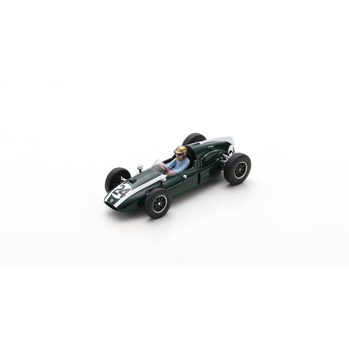 Cooper T51 No.24 Winner Monaco GP 1959 - World Champion - Jack Brabham - 1:43 Scale Resin Model Car