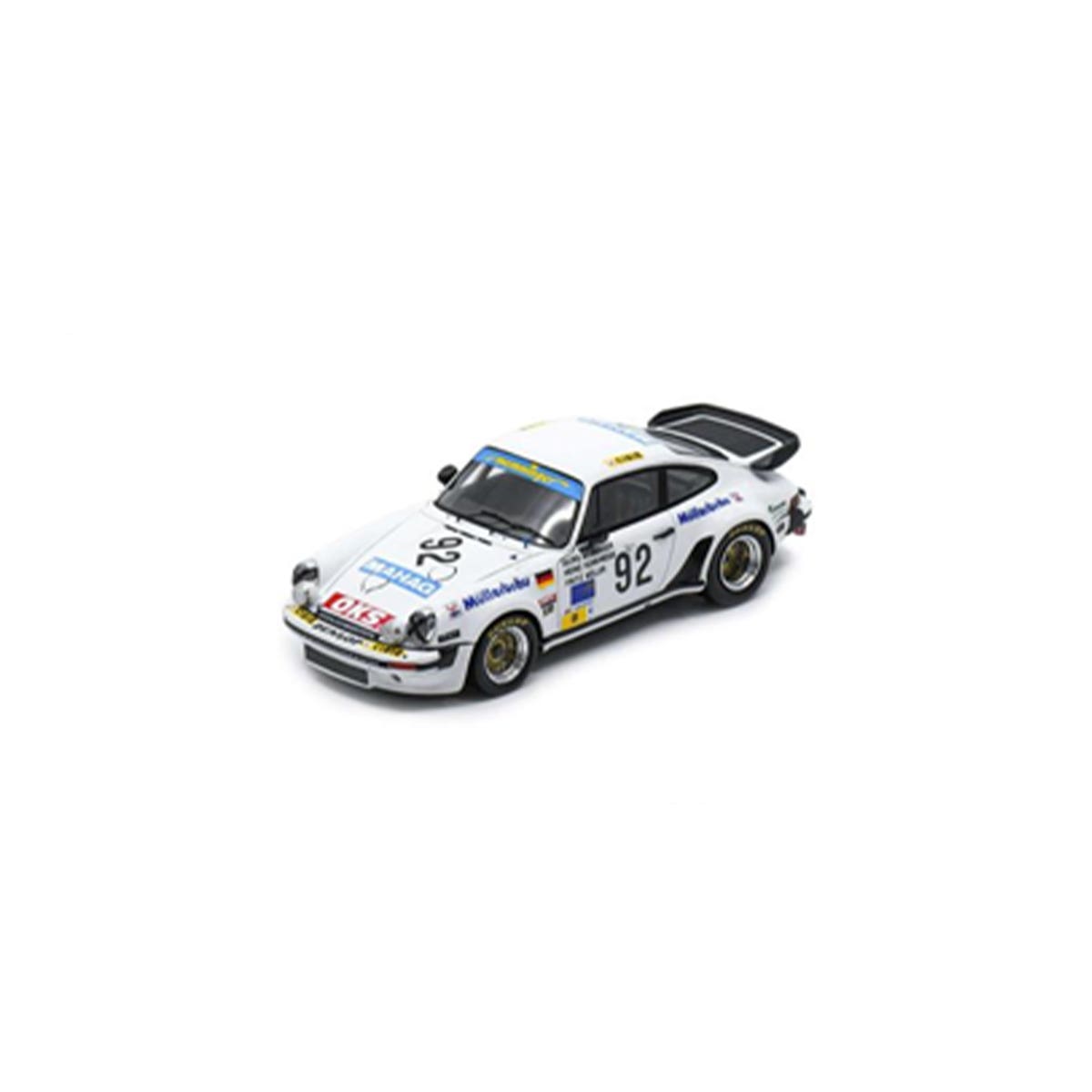 Porsche 930 No.92 13th 24H Le Mans 1983 - G. Memminger - F. Müller - H. Kuhn-Weiss - 1:43 Scale Resin Model Car