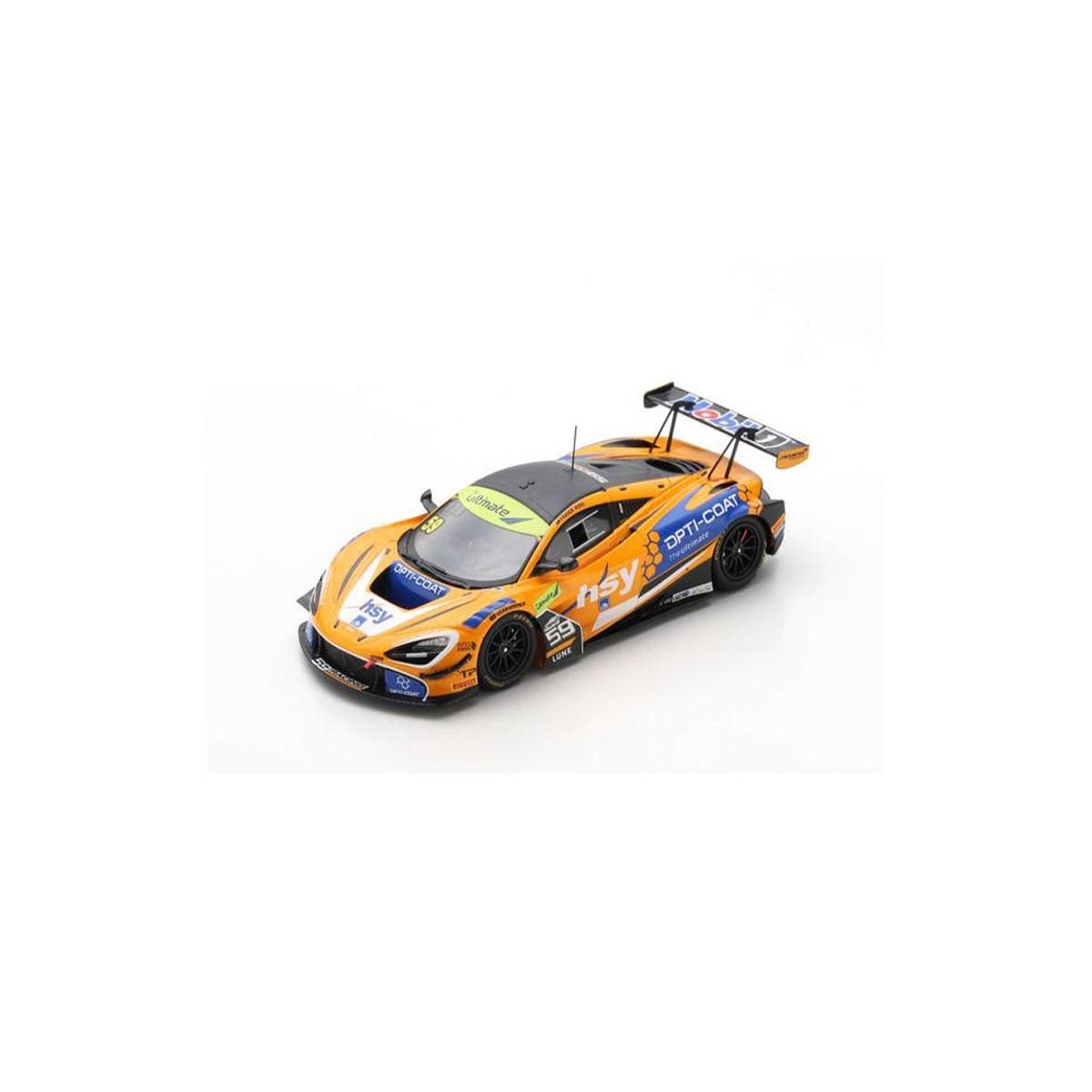 McLaren 720S GT3 No.59 59Racing - CAMS Australian GT Championship 2019 Winner Race 1 - Fraser Ross.  Limited 300 - 1:43 Scale Resin Model Car