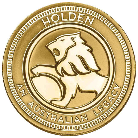 Holden Last Commodore Gold-plated Prooflike Medallion