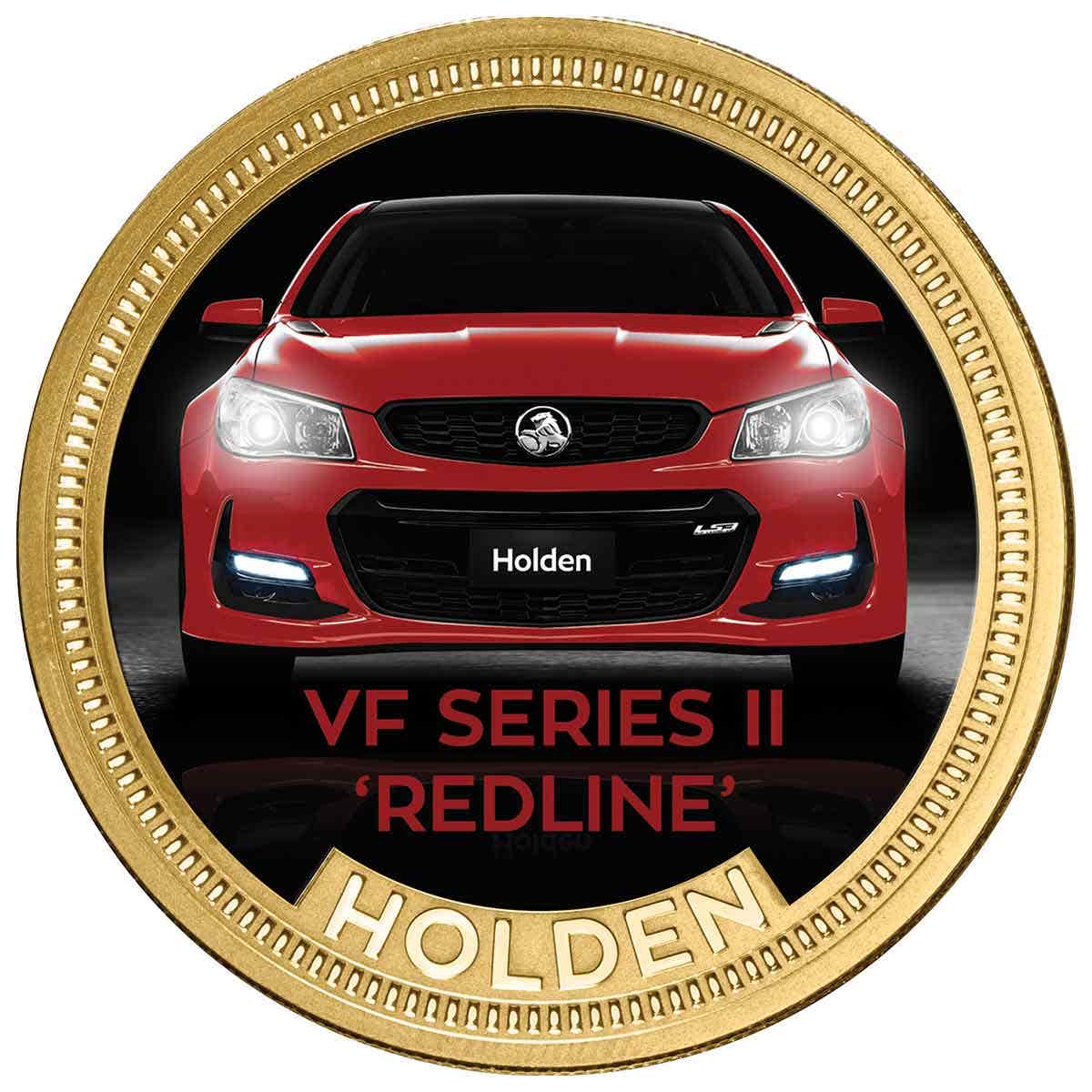 VF Series II 'Redline' Gold Plated Medallion