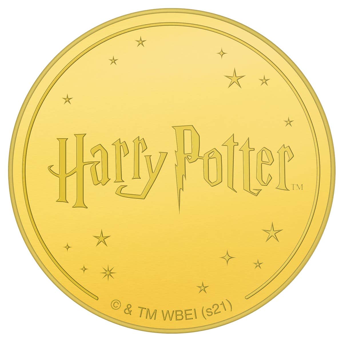 Harry Potter Chibi Harry Potter Goldplated Prooflike Commemorative