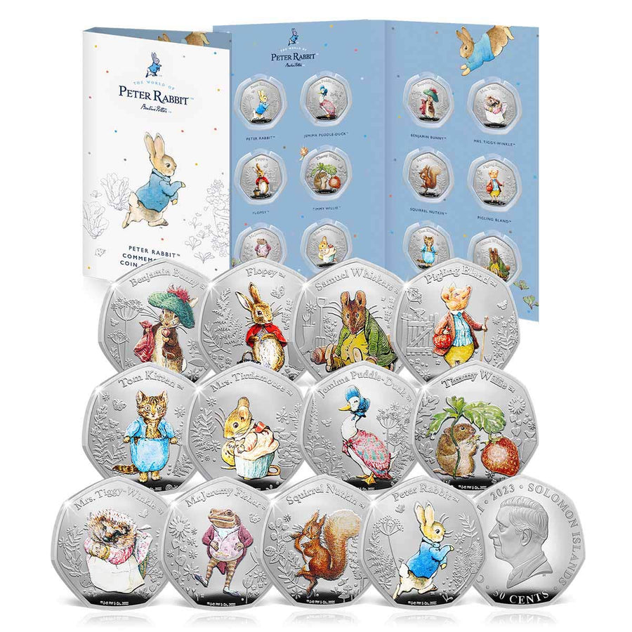 Uk Coin Collection Rabbit Buy Peter Rabbit Coins Online | Downies Collectables