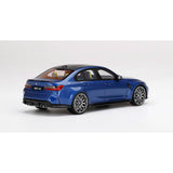 BMW M3 Competition (G80) Portimao Blue Metalic - 1:18 Scale Resin Model Car