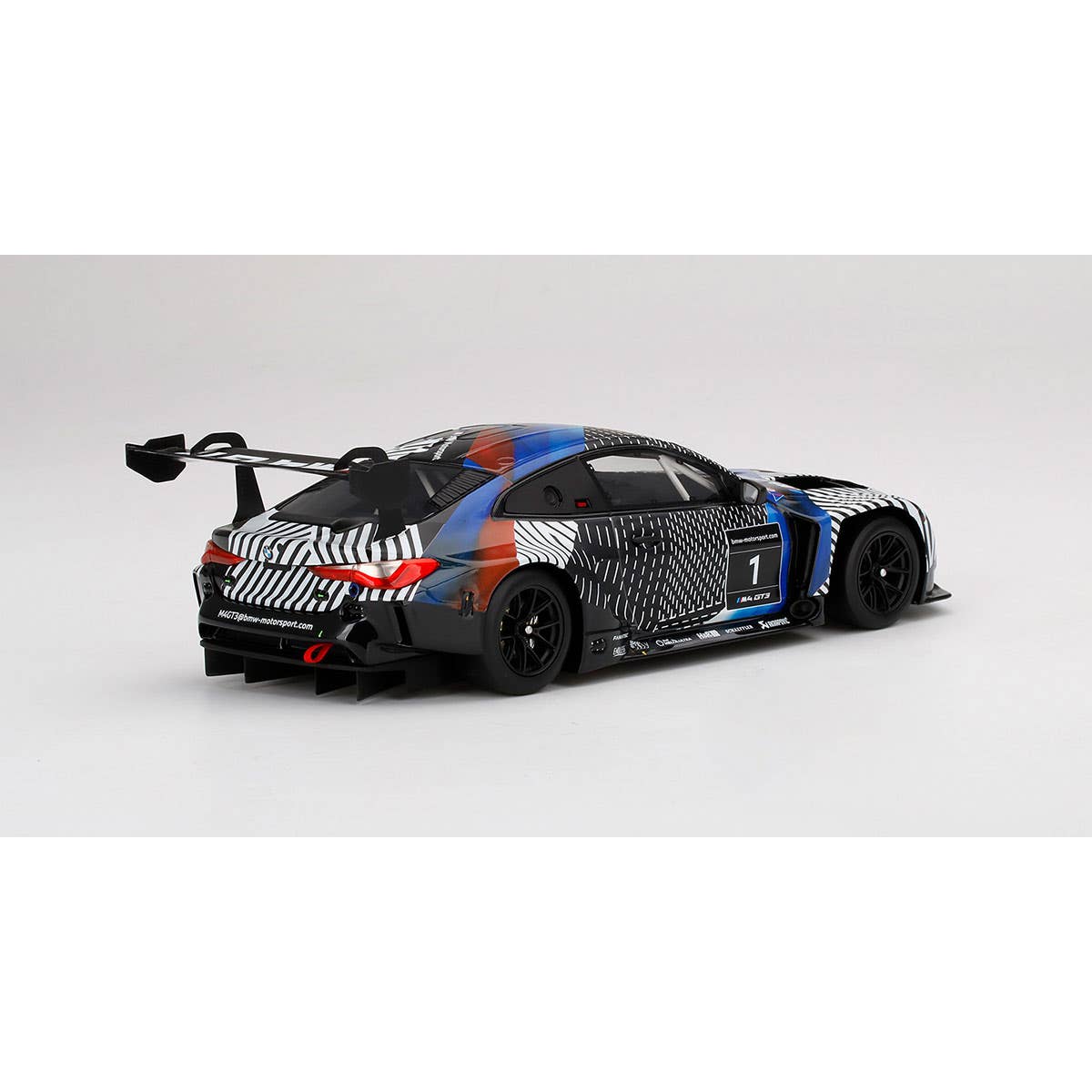 BMW M4 GT3 Test Car  ver 1 - 1:18 Scale Resin Model Car