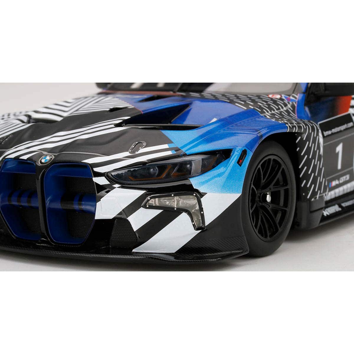 BMW M4 GT3 Test Car  ver 1 - 1:18 Scale Resin Model Car