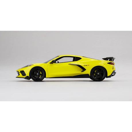 Chevrolet Corvette Stingray IMSA GTLM Championship Edition.  Accelerate Yellow - 1:18 Scale Resin Model Car