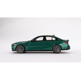 BMW M3 Competition (G80) Isle of Man Green Metallic  - 1:18 Scale Resin Model Car