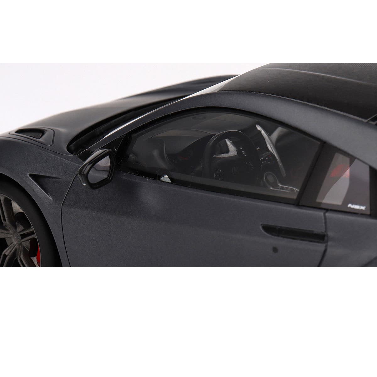 Acura NSX Type S 2022 Gotham Gray Matte - 1:18 Scale Resin Model Car