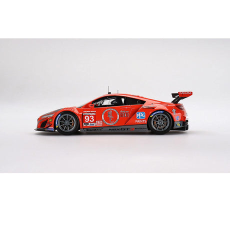Acura NSX GT3 EVO22 #93 WTR Racers Edge Motorsports  2022 IMSA  Sebring 12 Hrs - 1:18 Scale Resin Model Car