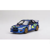 Subaru Impreza WRC97 1997 Rally Sanremo Winner #3 - 1:18 Scale Resin Model Car