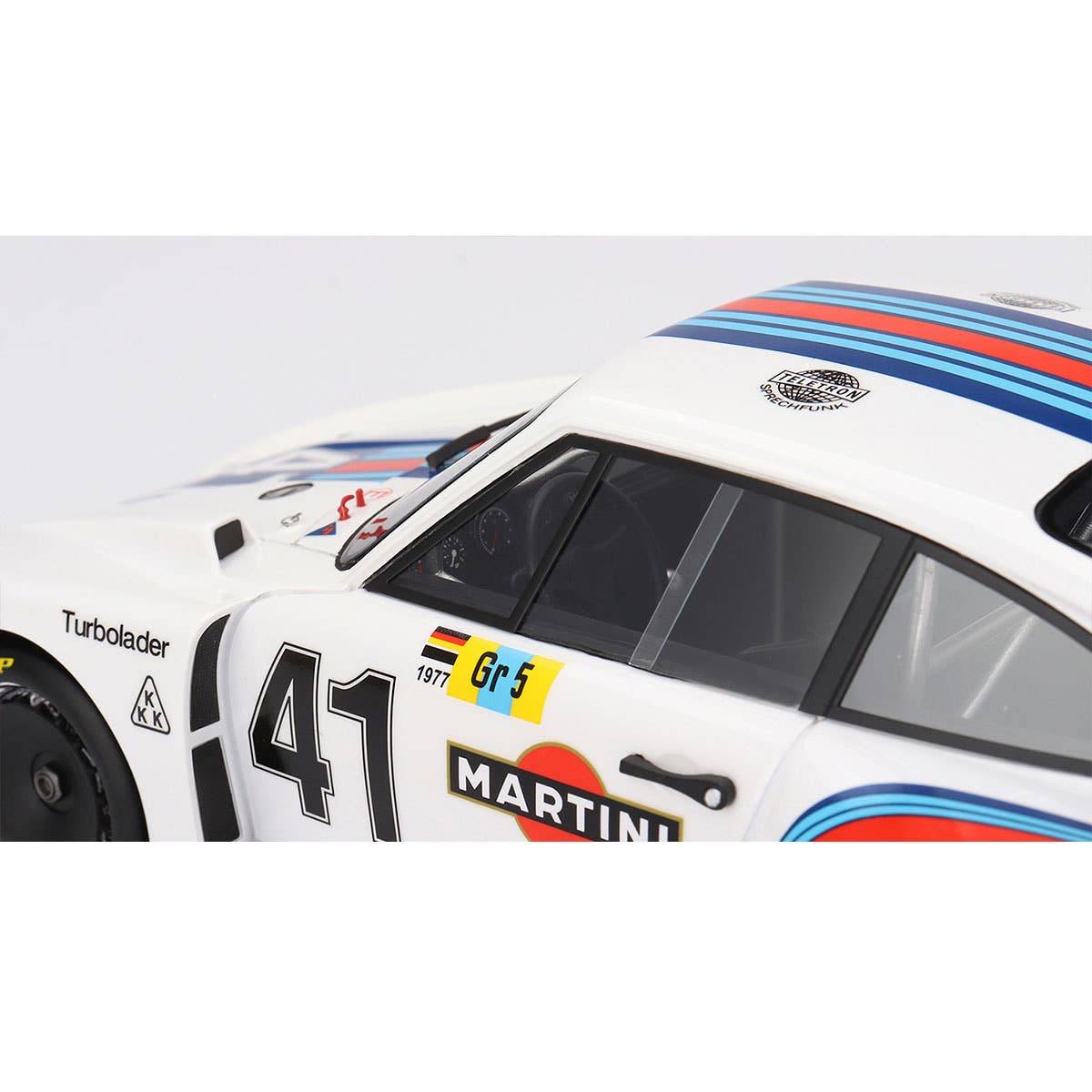 Porsche 935/77 #41 Martini Racing  1977 Le Mans 24 Hrs. - 1:18 Scale Resin Model Car