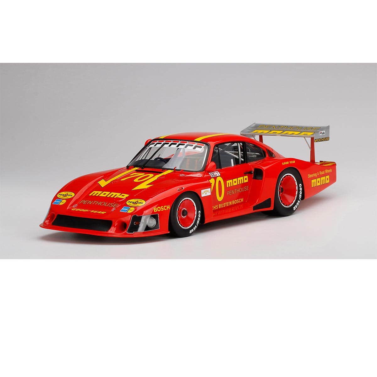 Porsche 935/78  #80 " Moby Dick"  momo/PENTHOUSE   1981 DRM Norisring - 1:12 Scale Diecast Model Car