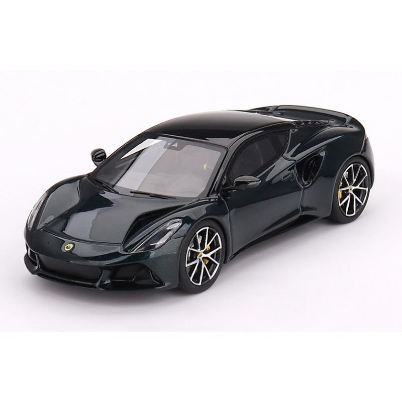 Lotus Emira Dark Verdant Green - 1:43 Scale Resin Model Car