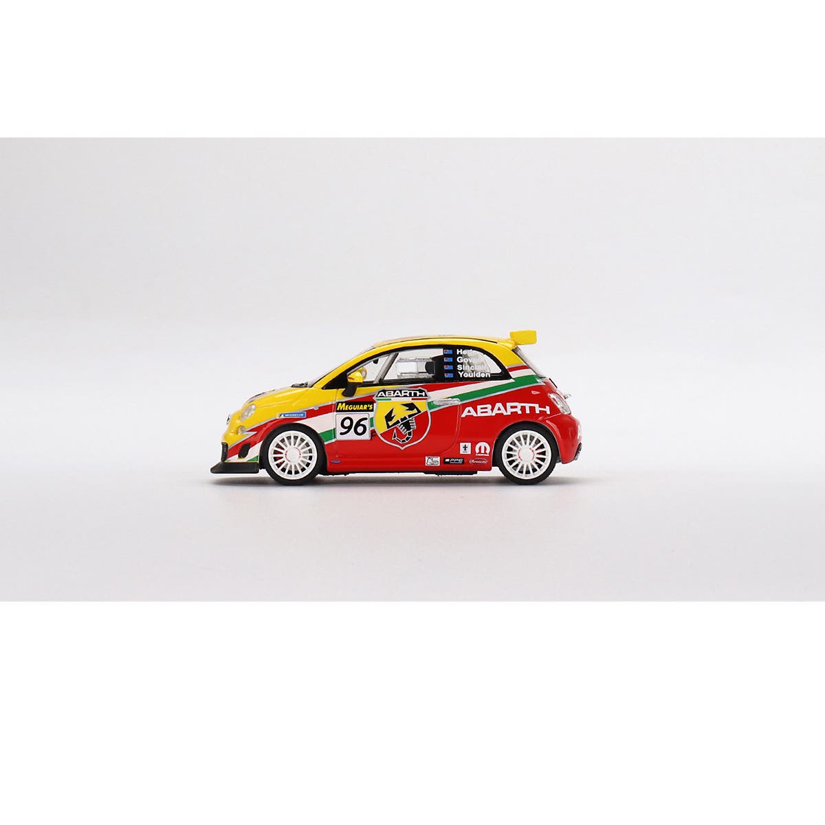 Abarth 695 Assetto Corse #96 Fiat Abarth Motorsport 2014 Bathurst 12 Hrs Class F Winner - 1:43 Scale Resin Model Car