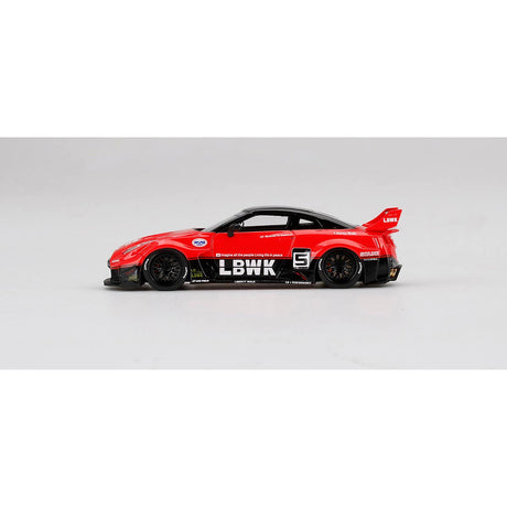 LB-Silhouette WORKS GT NISSAN 35GT-RR Ver.1  Red/Black  - 1:43 Scale Diecast Model Car