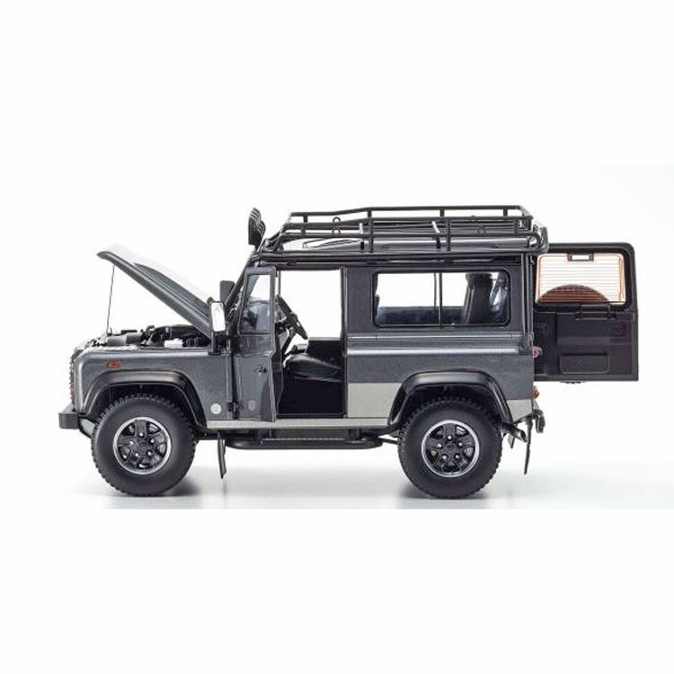 Land Rover Defender 90 - Grey - 1:18 Model Car